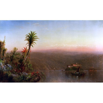 Elizabeth Gilbert Jerome Tropical Sunset, 18"x27" Wall Decal