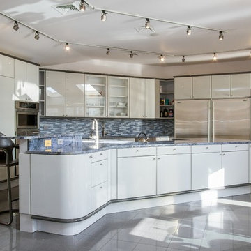 Blue Bahia Exotic Granite Kitchen Counters