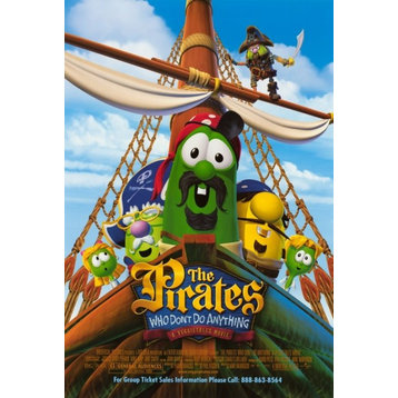 The Pirates Who Dont Do Anything, A Veggie Tales Movie Print