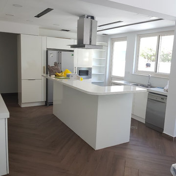 Kitchen transformation in Victory Heights villa