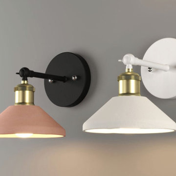 Ceramic Sconce, wall lamp, wall light, NAAYA RAINCAP