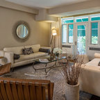 W Boston - Contemporary - Living Room - Boston - by L.Pumpa Designs