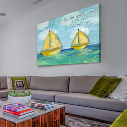 Yellow Sailboats - Products