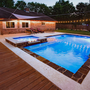 SH-H Pool, Spa, Decks, Water Feature