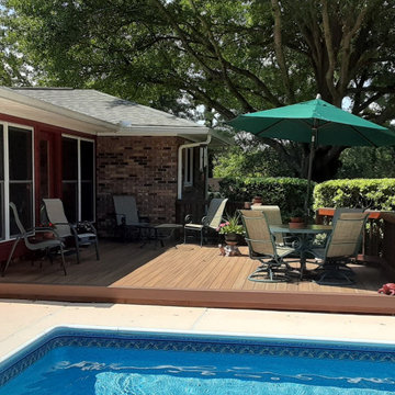 Archadeck Refreshes Warner Robins Deck We Built 20 Years Ago