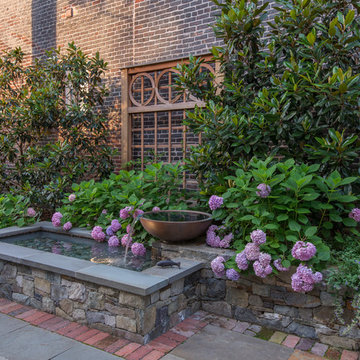 Terraced Garden in Old Town Alexandria VA