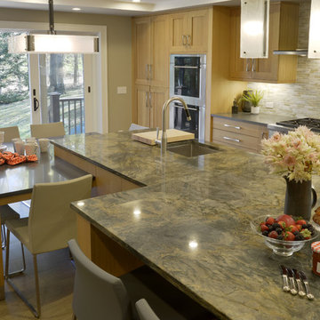 An Inviting, Family-Friendly Kitchen & Living Space