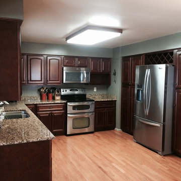Cabinet refacing AFTER