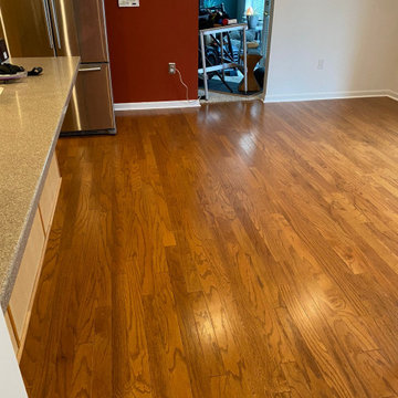 Installation: Hardwood floors & steps