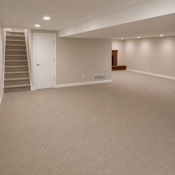 Finished Basement, Egress Window, Wet Bar, Built-In's & Bathroom