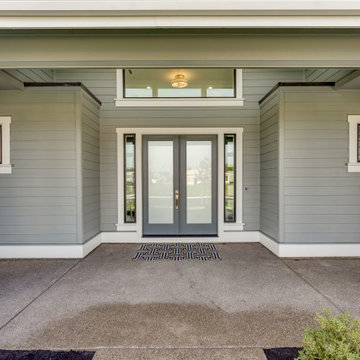 Luxury Custom Home with Clean Lines, Natural Materials & Contemporary Style
