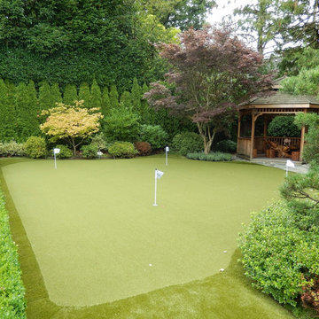 Golf and Putting Greens with Artificial Grass