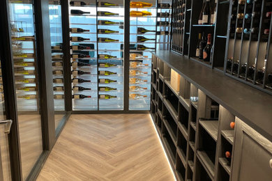 Full wine bar design and installation