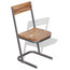 vidaXL Solid Teak Dining Chairs, Set of 4