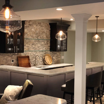 Audubon Finished Basement