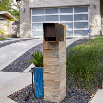 Barton Hills Contemporary Curb Appeal