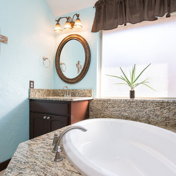 Master Bathroom | Expand and Brighten Shower | Repaint Walls & Ceiling