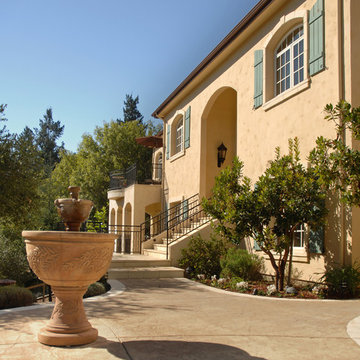 New Construction - Hillside Mediterranean