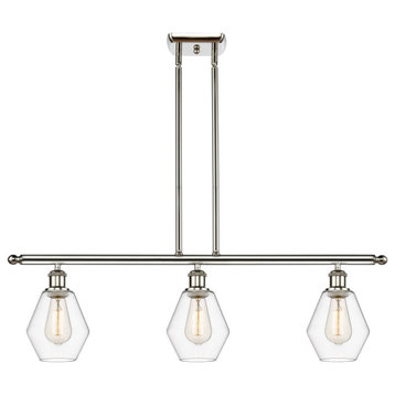 Innovations Cindyrella 3-Light Island Light 516-3I-PN-G652-6, Polished Nickel