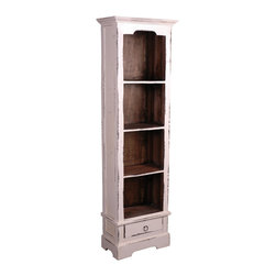 Sunset Trading Cottage Narrow Bookcase - Bookcases