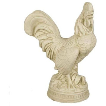 French Chicken 9.5 Garden Animal Statue