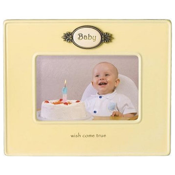 Baby Photo Frame, Cream Wish Come True
