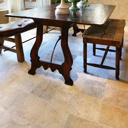 Antique Limestone Flooring - Wall And Floor Tile