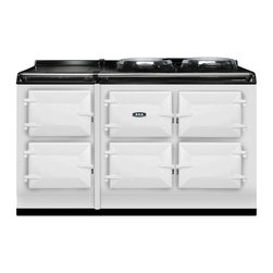 AGA Total Control 5 Oven Range Cooker, White | ATC5-WHT - Gas Ranges And Electric Ranges