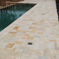 Antique Limestone Flooring - Wall And Floor Tile