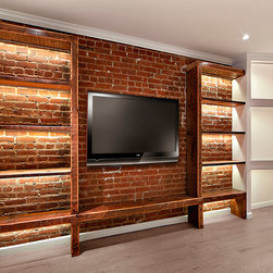 East Village Studio Renovation - Display And Wall Shelves 