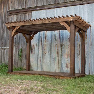 Treated Pine Mini Pergolas.