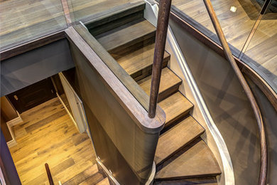 Trendy staircase photo in London