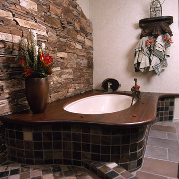 Rustic Bathroom