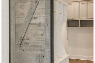 Inspiration for a laundry room remodel in Atlanta