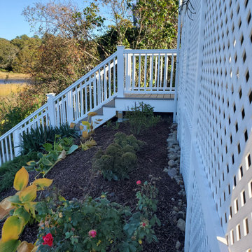TimberTech AZEK Deck with Drink Rail, Wareham, MA