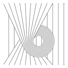 Spiral Black  white