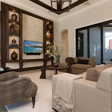 Custom TV wall