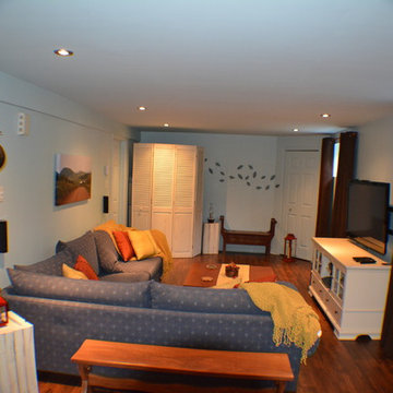 Basement Home staging