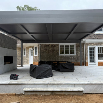 Pavilion Progress - East Hampton