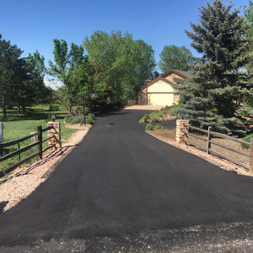 Asphalt installation