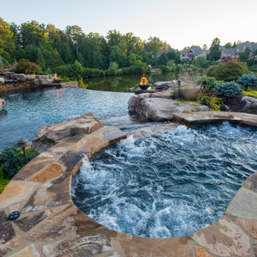 Free Form Swimming Pool: Dive into Timeless Elegance