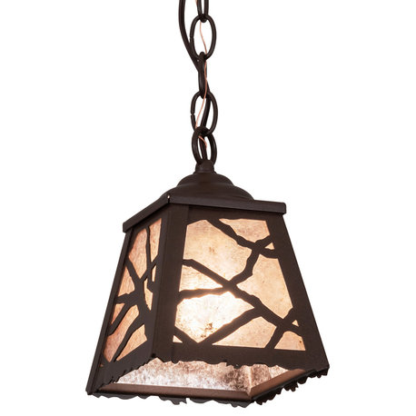 6 Square Branches Mini Pendant