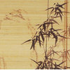 Black Bamboo Design Blinds (36 in.x72 in.)