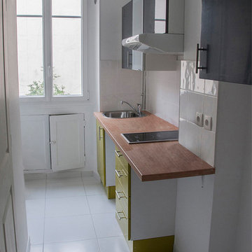 Rénovation et création d’une salle d’eau dans un studio de 26 m2