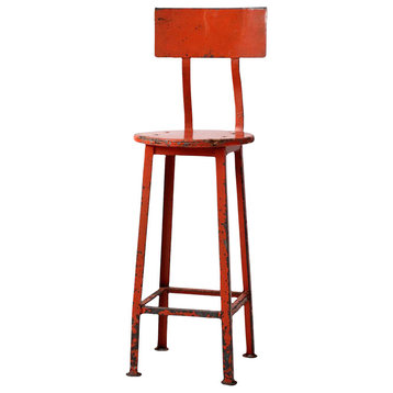 Consigned, Vintage Industrial Stool