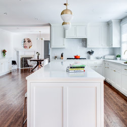 Short Hills, NJ &ndash; Transitional &ndash; White Kitchen Cabinets - Kitchen Cabinetry