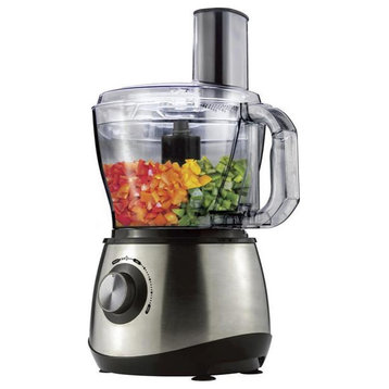 Brentwood  Food Processor 600W 8 Cup Stainless Steel