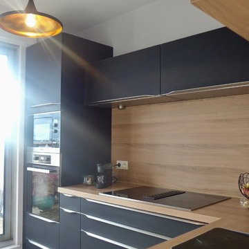 MISE EN LUMIERE ET RÉNOVATION D'UNE CUISINE
