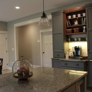 Ornamental Granite kitchen by Down East Fabrication