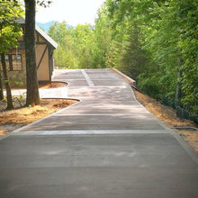 concrete drive